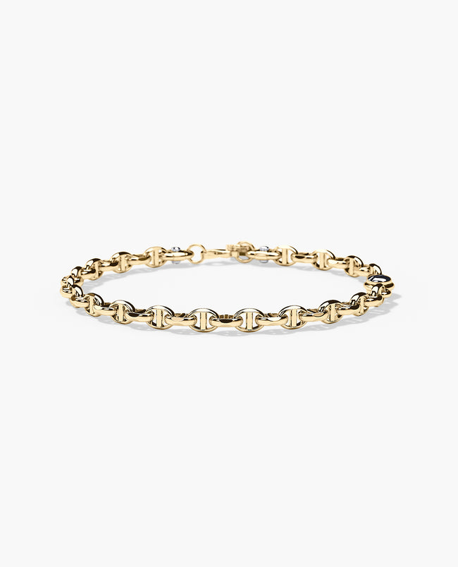 ANCHOR SOLID Gold Bracelet