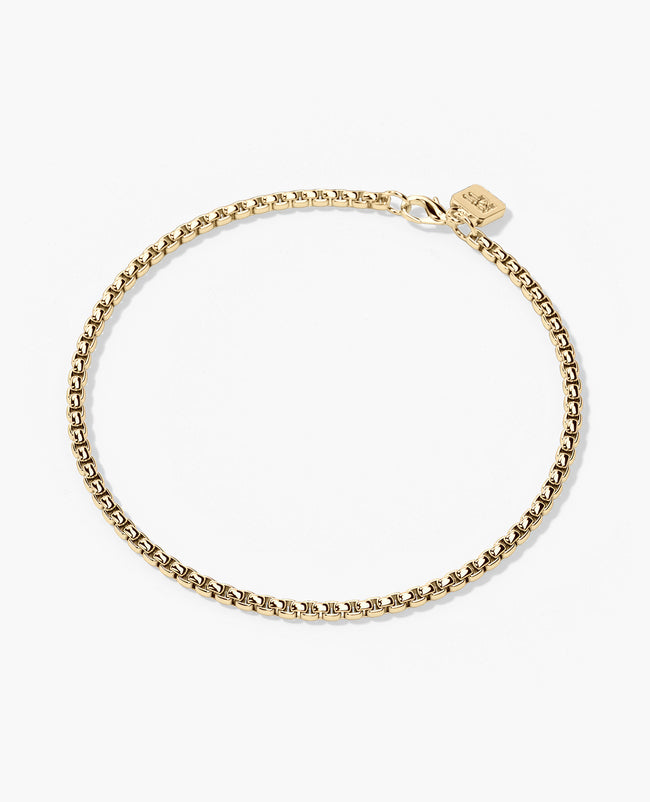 ROUND BOX Chain Bracelet