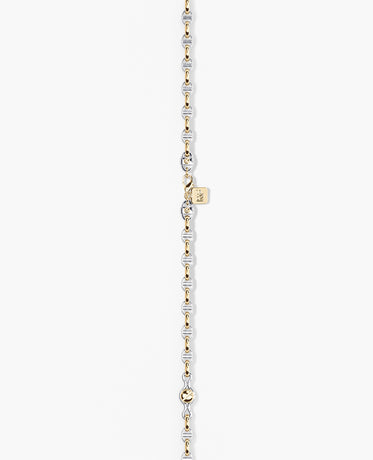 ANCHOR SOLID Two-Tone Gold Necklace