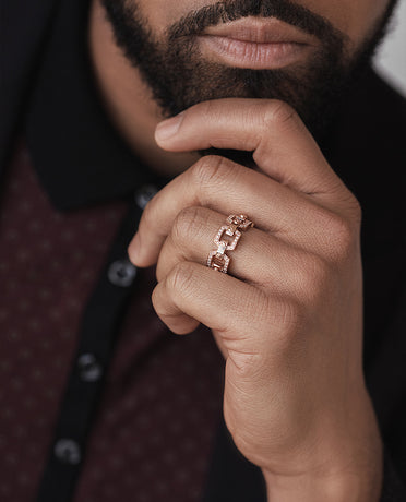 NORTHSTAR Gold Ring with 0.50ct Diamonds