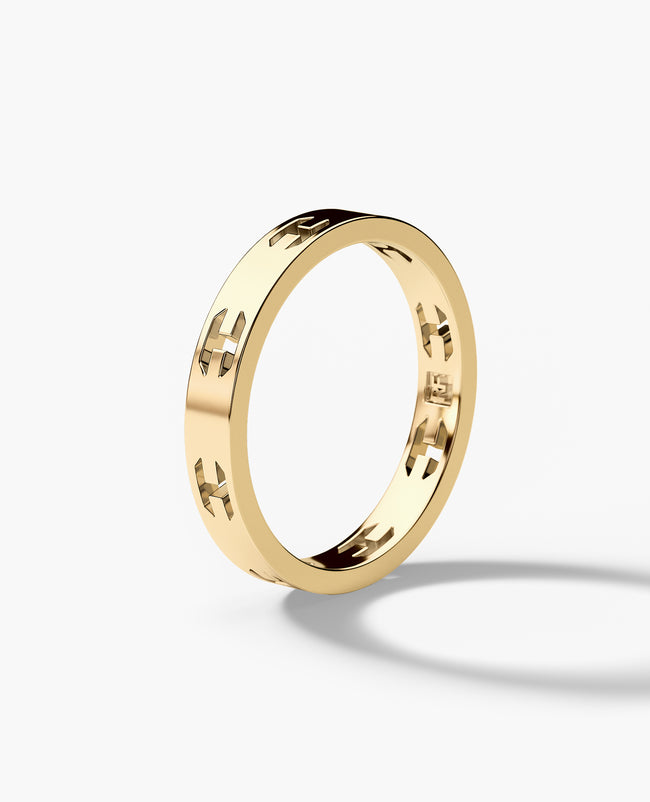 SHADOW BRIGGS Gold Ring