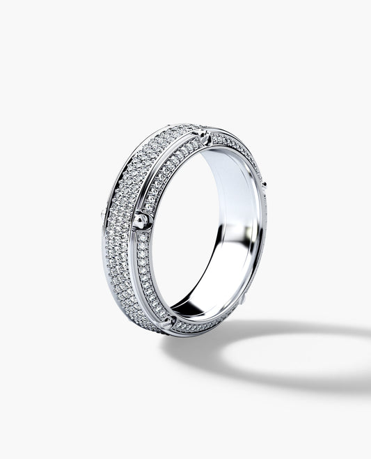 CORTEZ Gold Ring with 1.30ct Diamonds