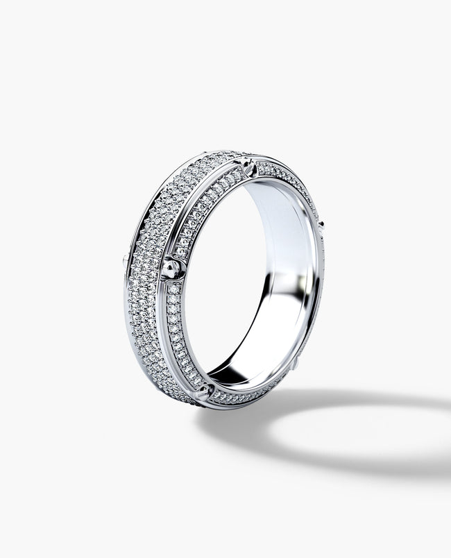 CORTEZ Gold Ring with 1.30ct Diamonds