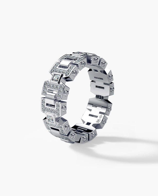 BAKER Gold Ring with 0.60ct Diamonds