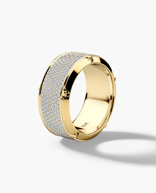 CORTEZ Gold Ring with 2.40ct Diamonds