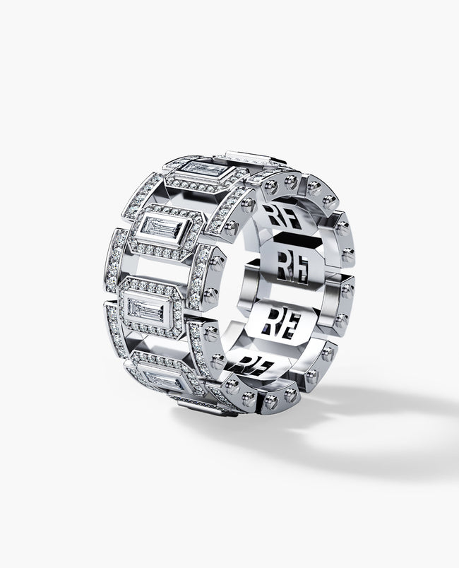 LA PAZ Gold Ring with 3.20ct Diamonds