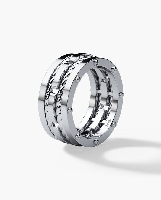 ROPES Gold Ring