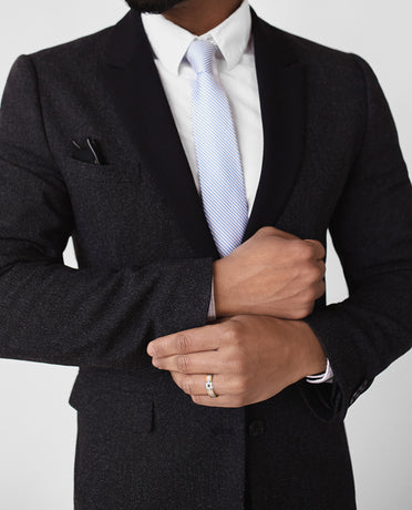 MEIKLE Two Tone Gold Wedding Ring