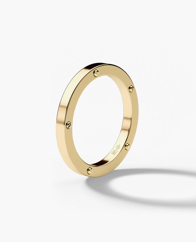 NORSE Gold Ring - 2.5mm