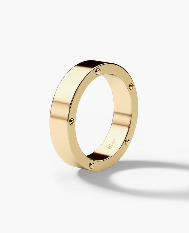 NORSE Gold Ring - 5.5mm