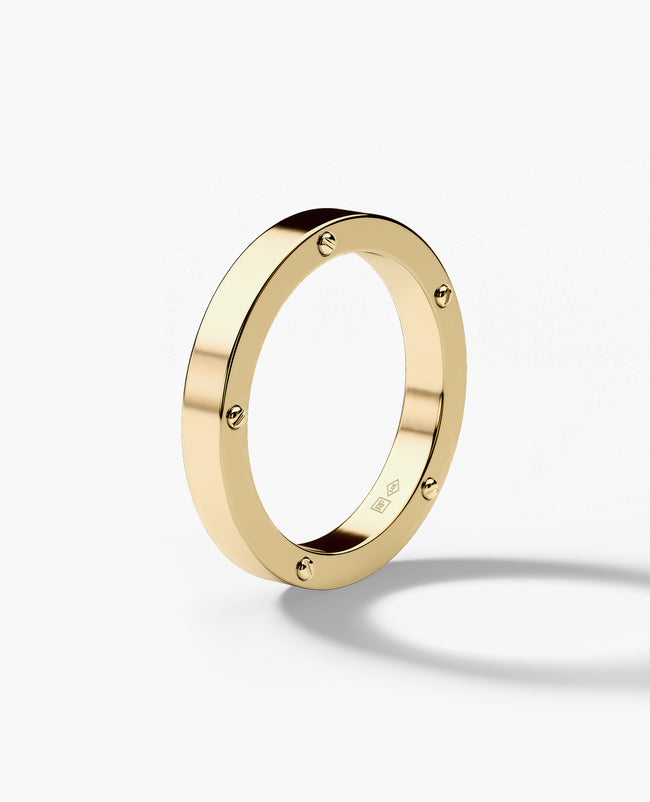 NORSE Gold Ring - 3.5mm